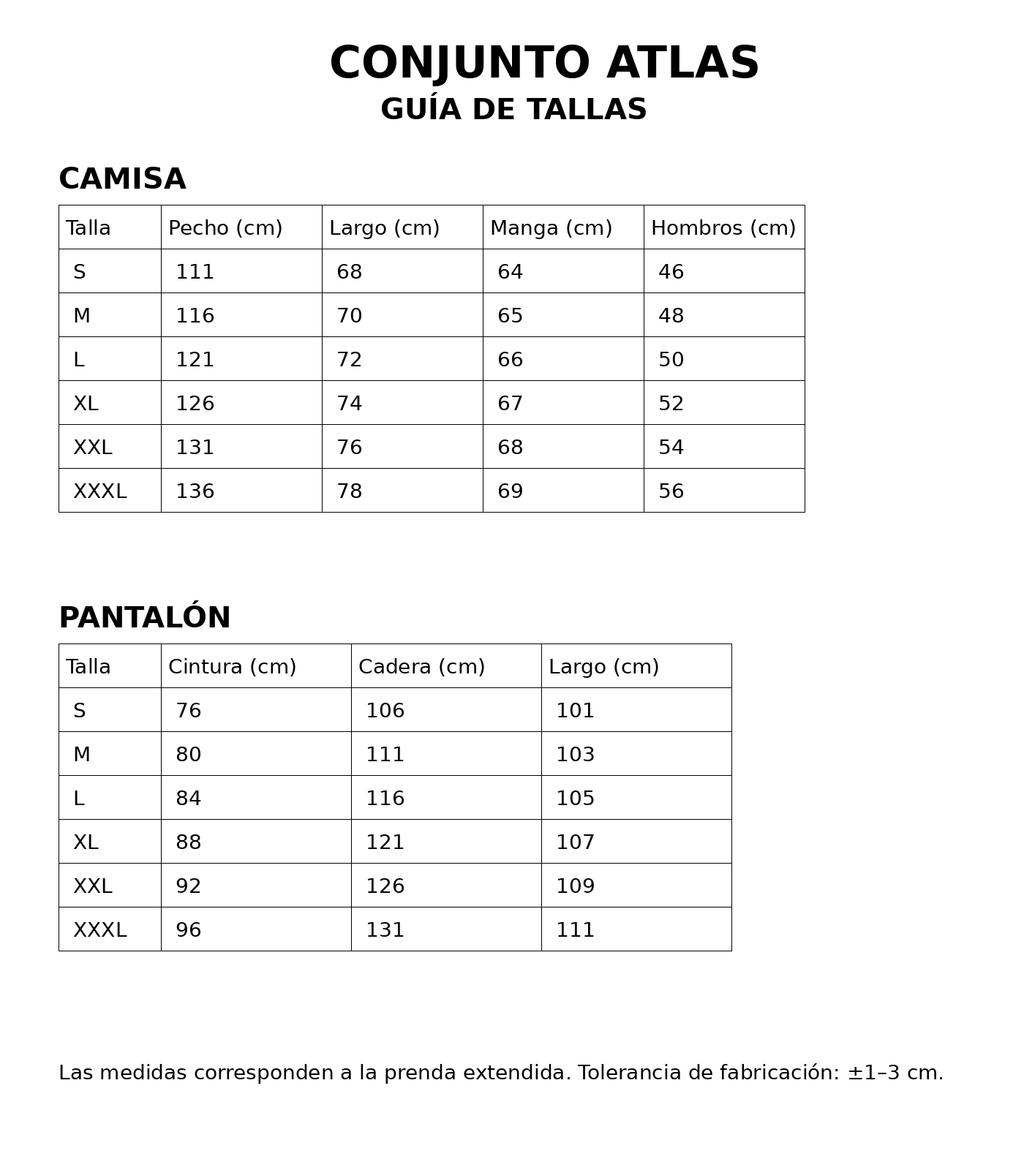 CONJUNTO ATLAS